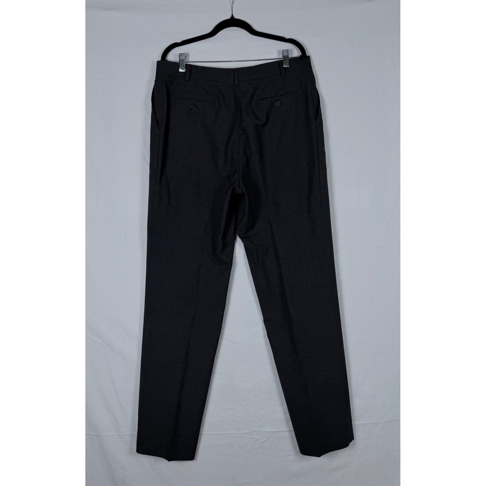 Lauren Ralph Lauren Mens Dress Pants Gray 38R 100% Wool Executive Wedding - Picture 4 of 8